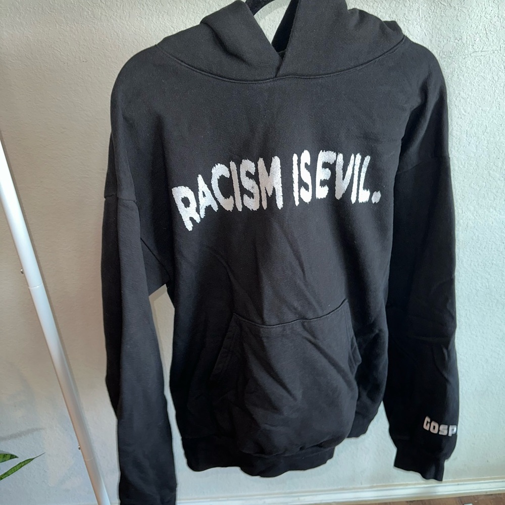 Racism is evil hoodie JB